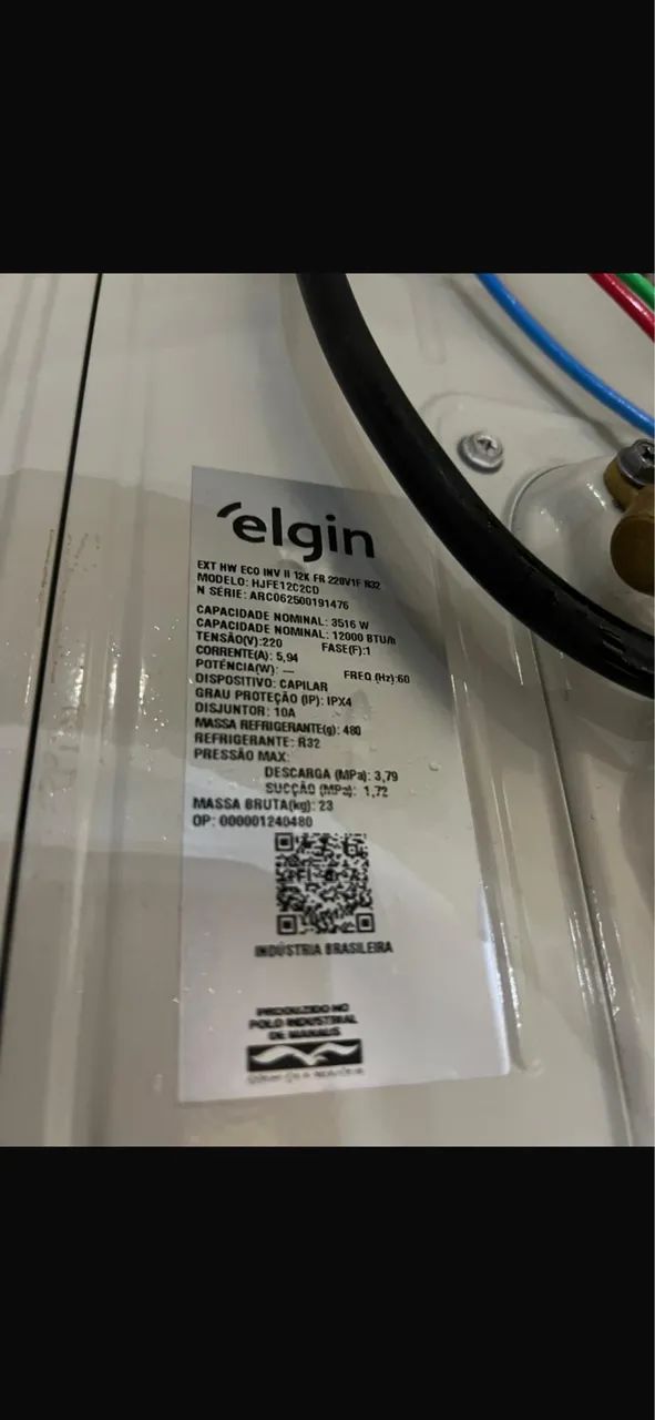Ar condicionado Elgin 12.000btus