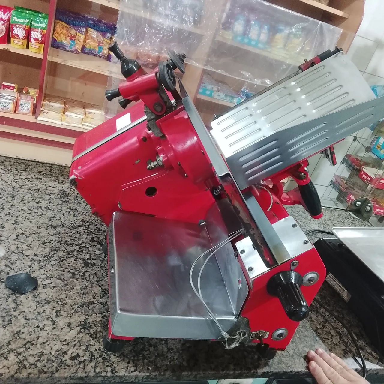 Máquina de fatiar é balança  - Foto 5