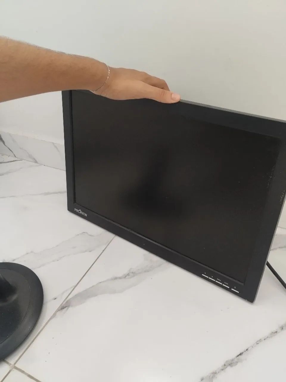Monitor Proview 19 LCD Widescreen VGA - Funcionando