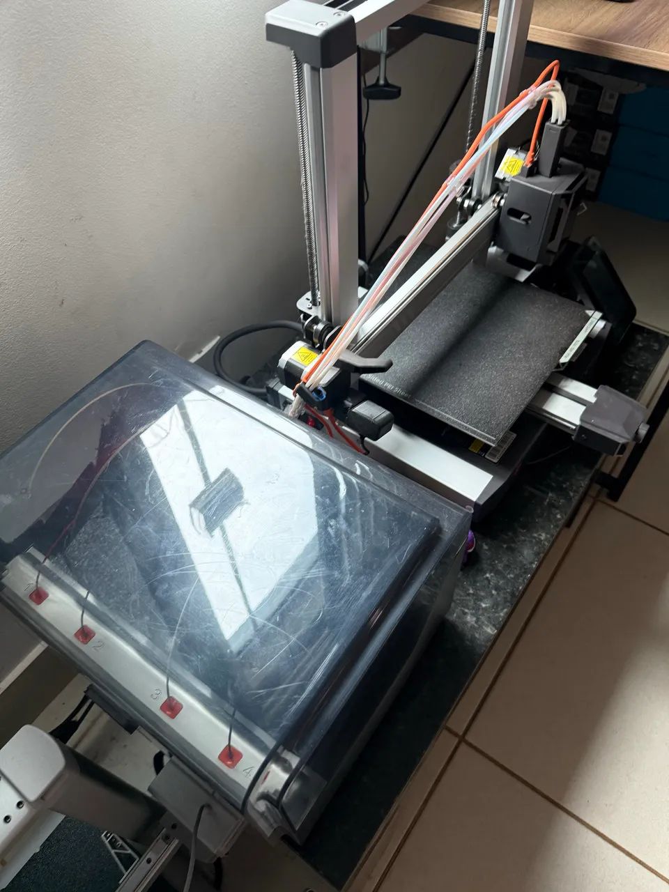 Impressora 3D Anycubic Kobra 3v2 combo  - Foto 3