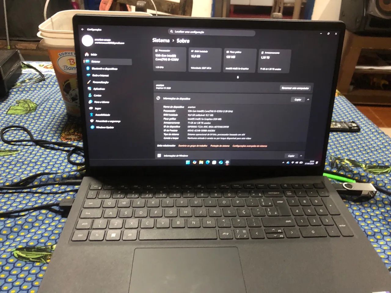 Notebook Dell, preço negociável  - Foto 2
