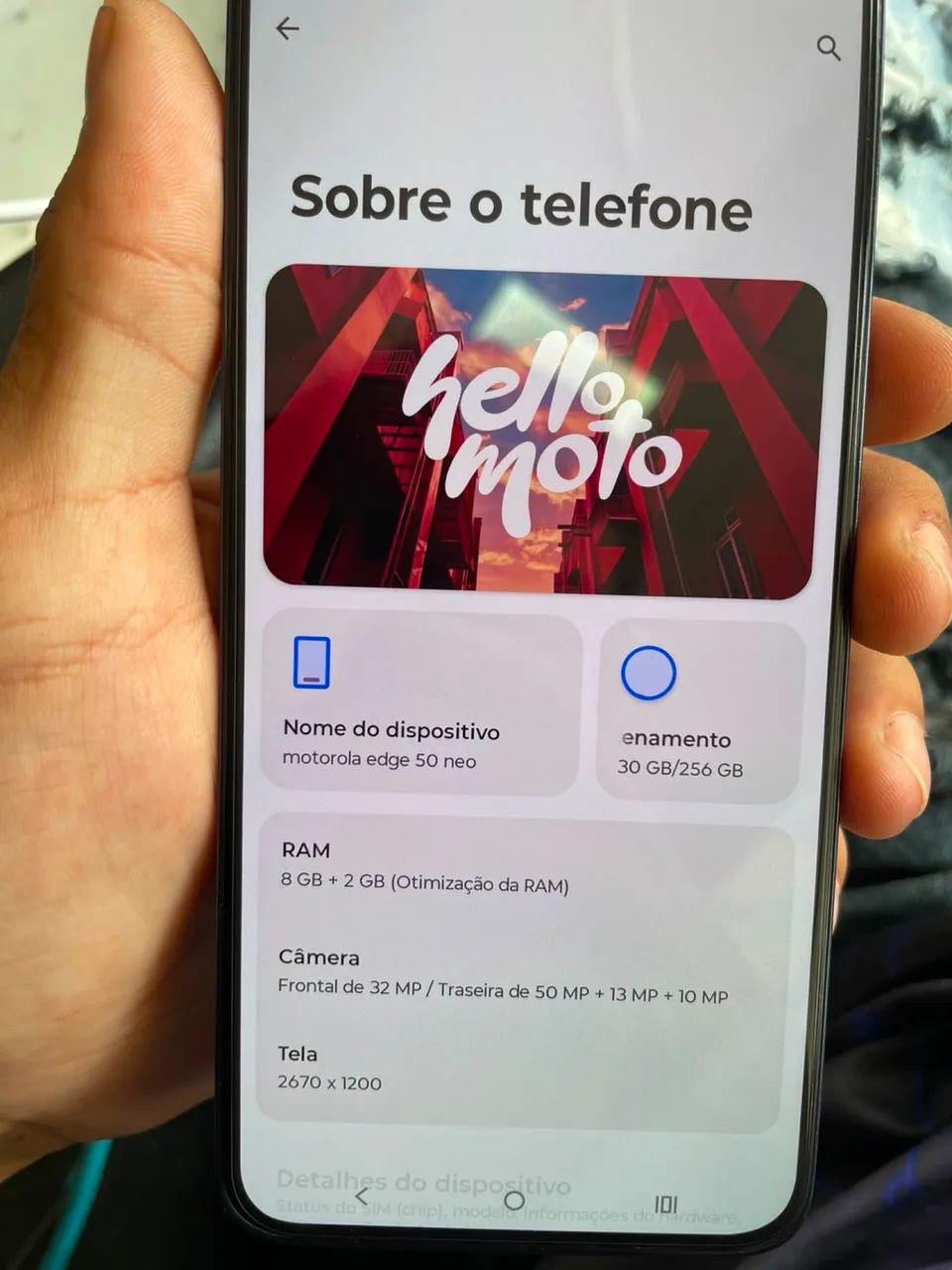 EDGE 50 NEO A PROVA DÀGUA ? - Foto 3