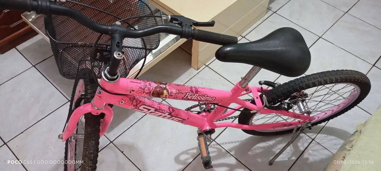 bicicleta infantil Belíssima Status Aro 20 