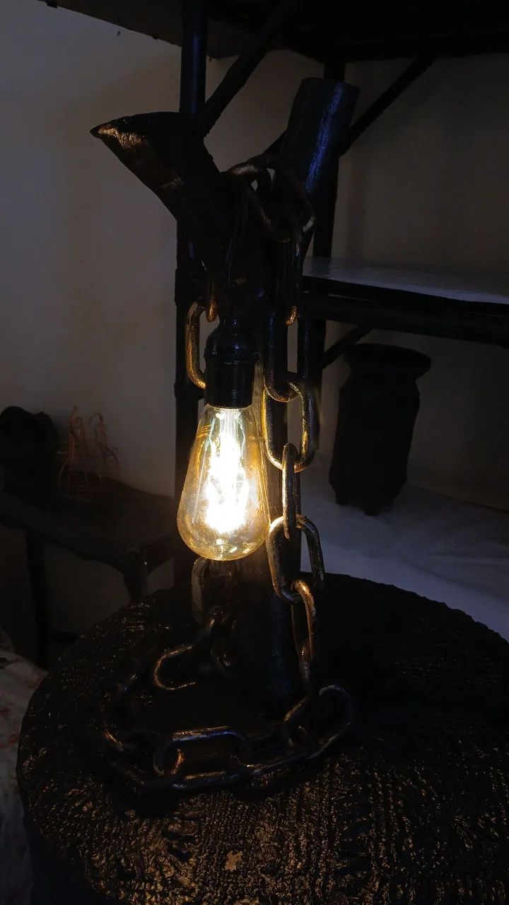 Luminária decorativa - tanque combustível  - Foto 4
