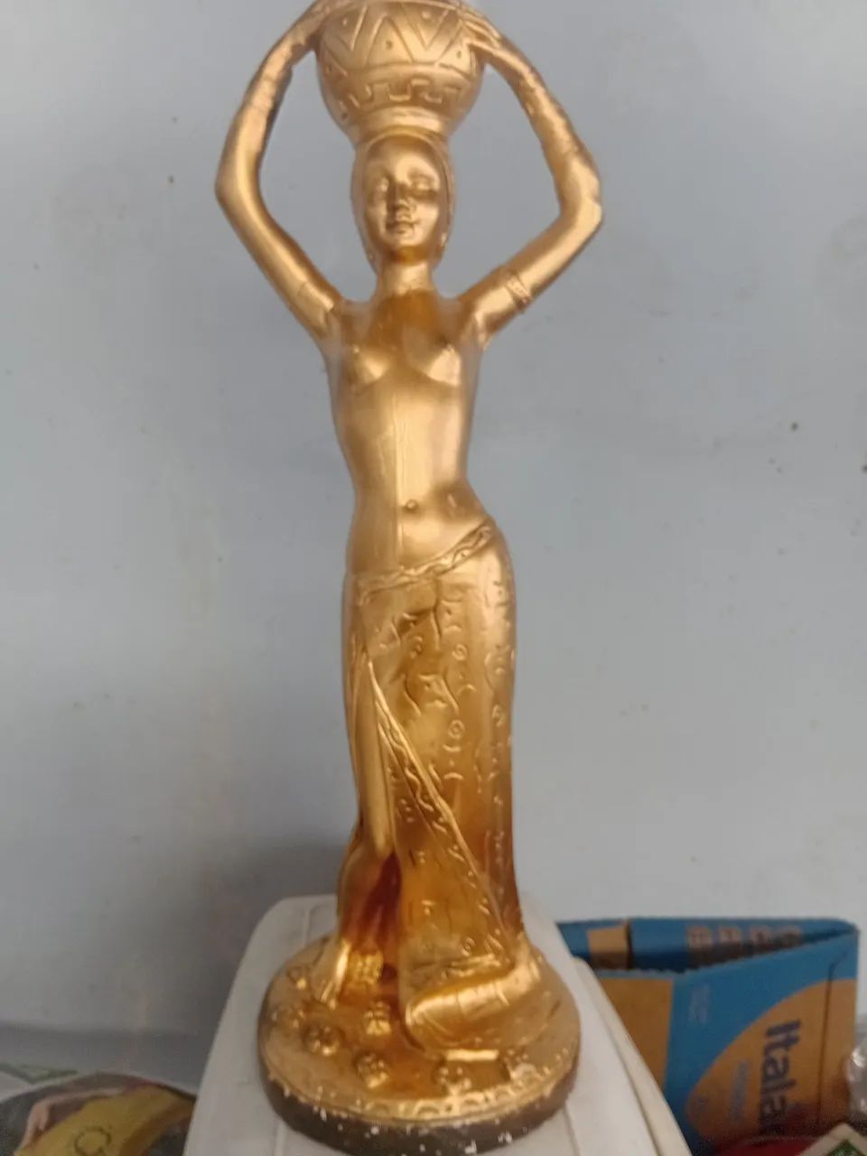 Estátua de gesso 
