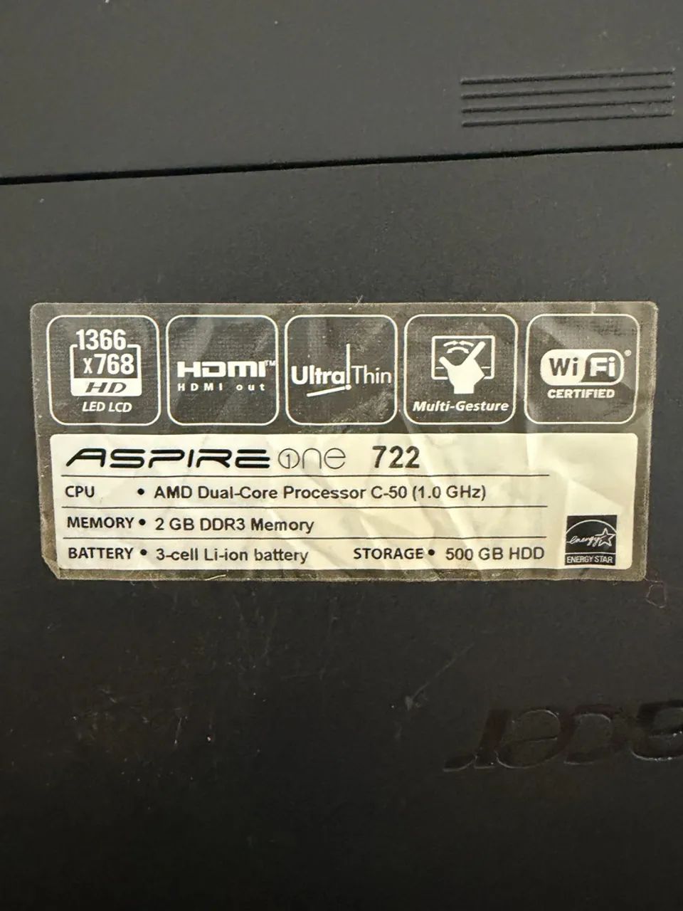 Netbook Acer Aspire One  - Foto 3