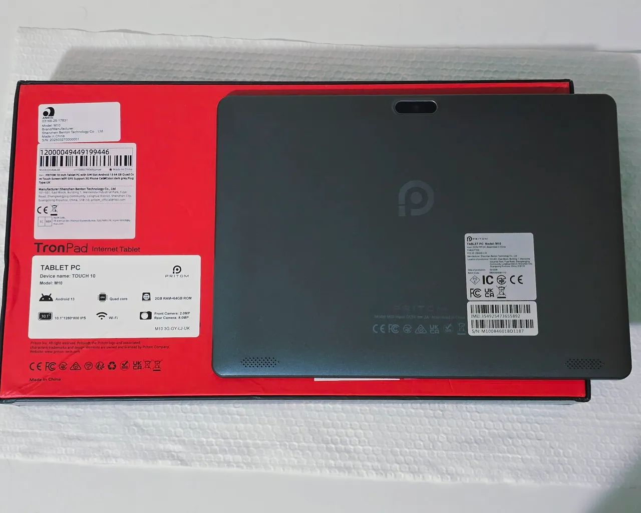 Tablet Pritom Tronpad 10 polegadas - 64GB