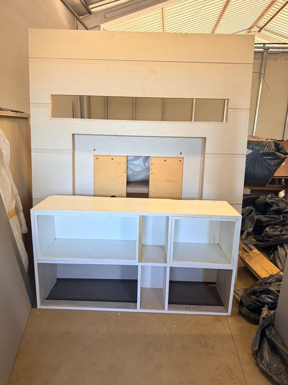 Painel quatro em mdf usado 