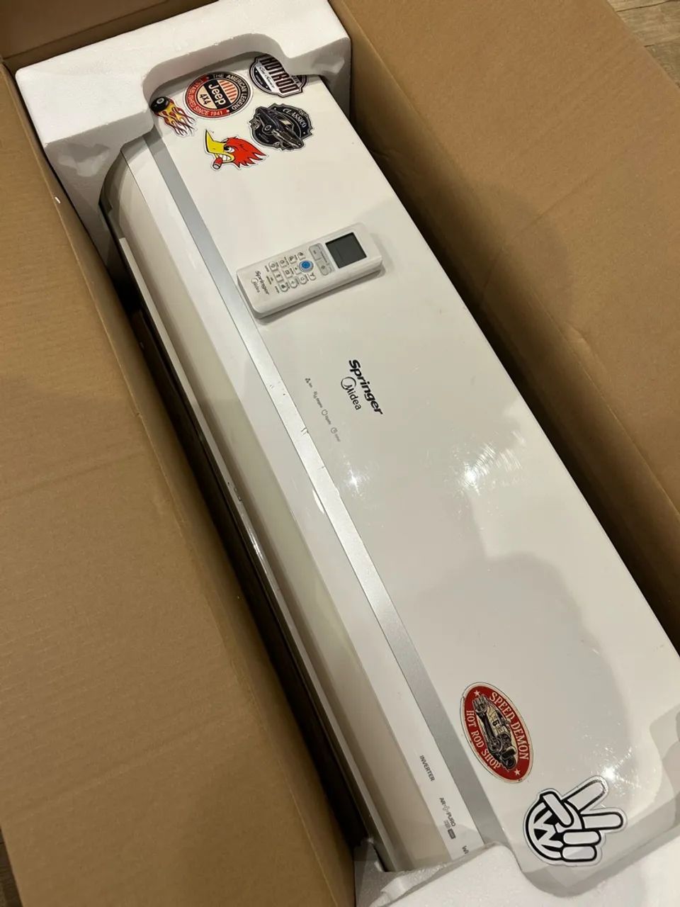 AR CONDICIONADO SPLIT INVERTER MIDEA 18000 BTUs - Foto 4