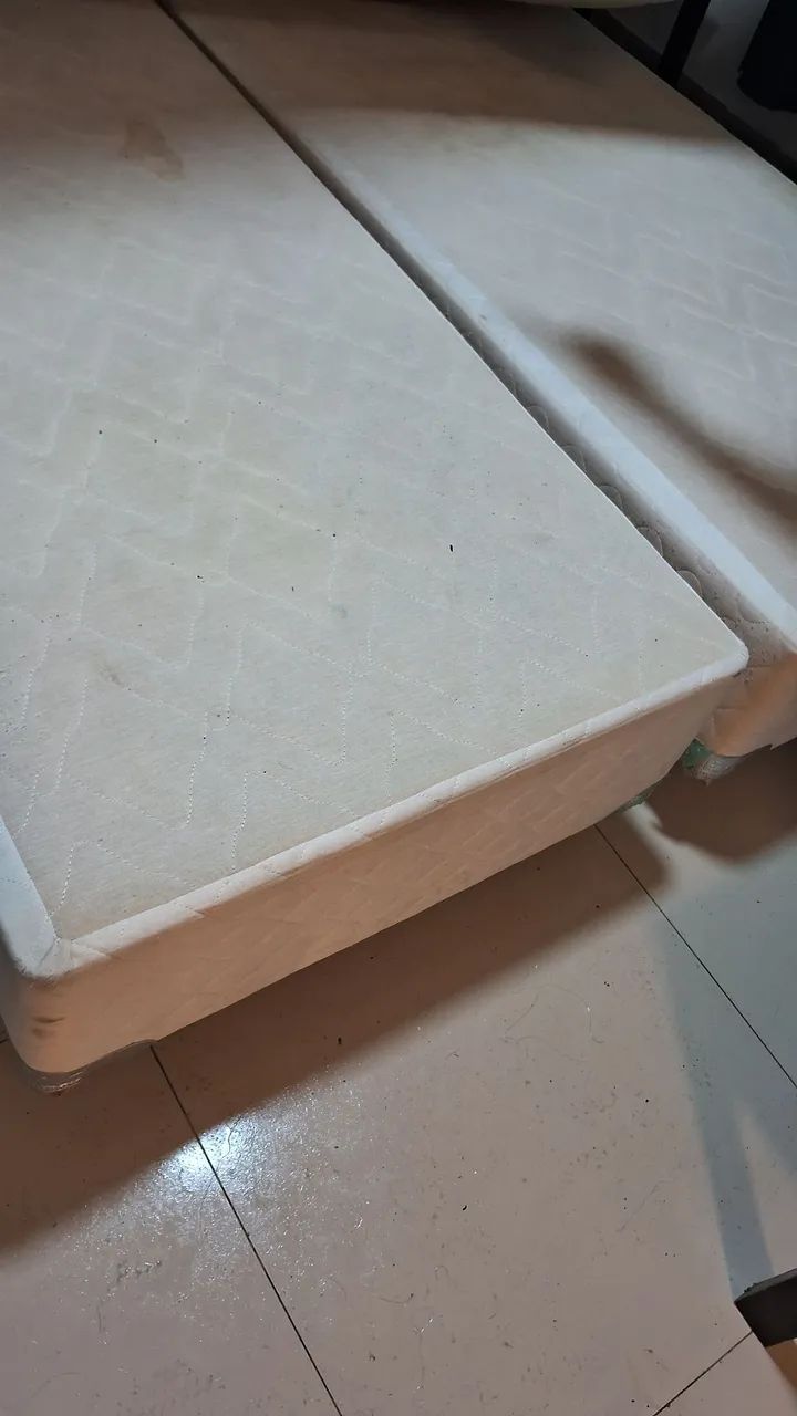 Cama box, bipartida com colchão. - Foto 3