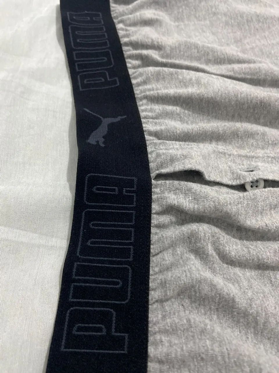 Cueca Samba Canção Puma Cinza M  - Foto 3
