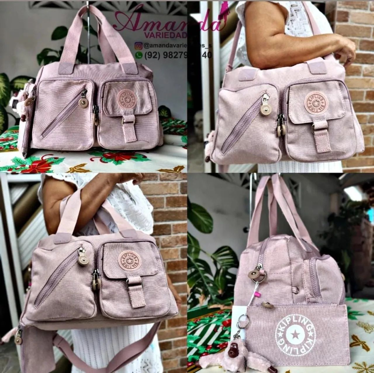 Bolsas da Kipling/ Entrega grátis 