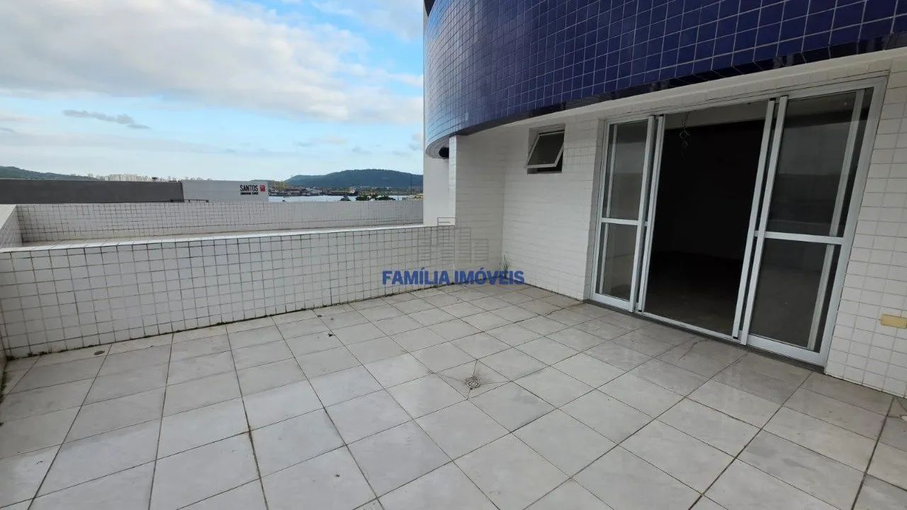 Sala comercial com vaga de garagem Ponta da Praia Santos/SP