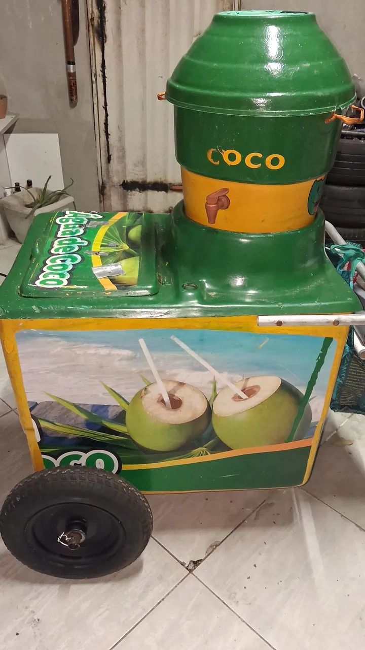 Barraquinha de água de coco 