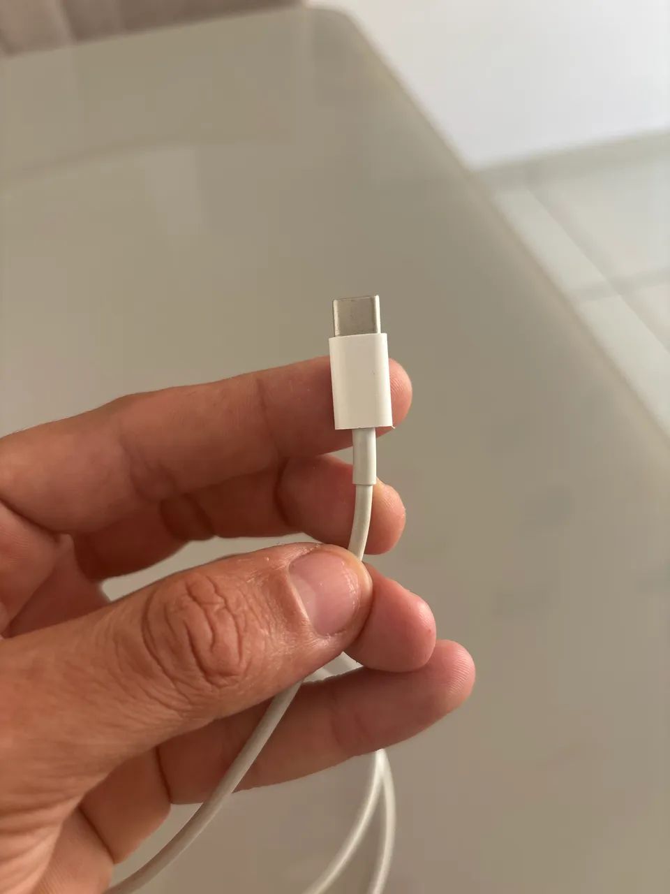 Cabo de USB-C para Lightning 1m Apple Original - Foto 3