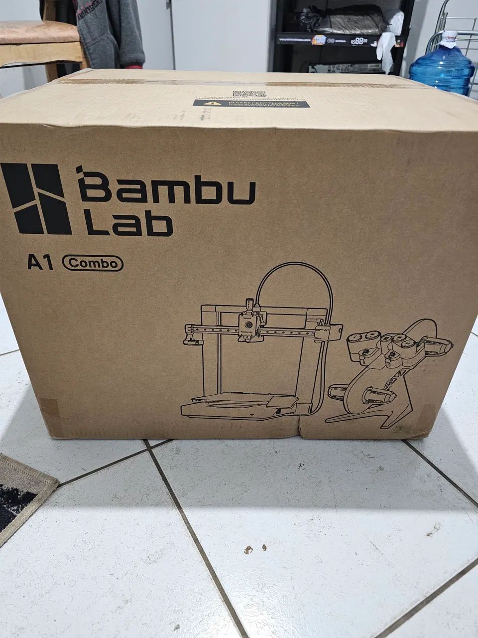 Impressora 3D Bambu Lab A1 Combo (Na Caixa / Lacrada)