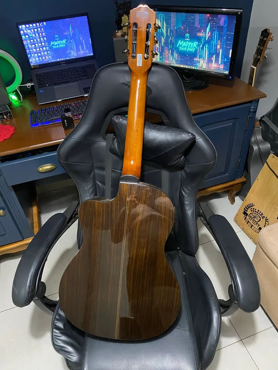 Vendo violão nylon strimberg sd35c  - Foto 2