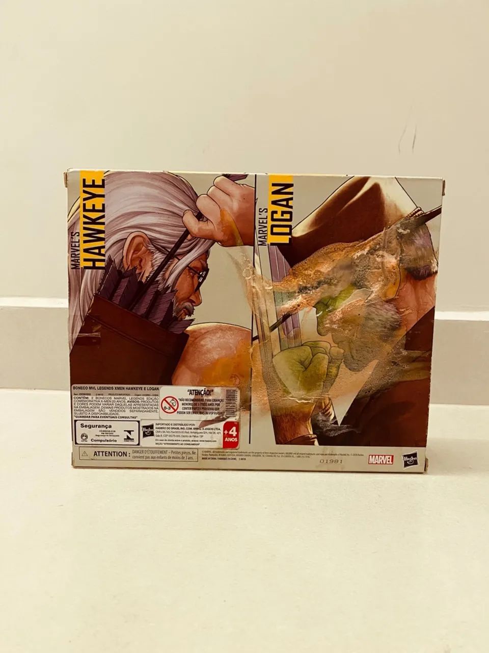 Boneco Action Figure Logan e Gavião Arqueiro - Foto 5