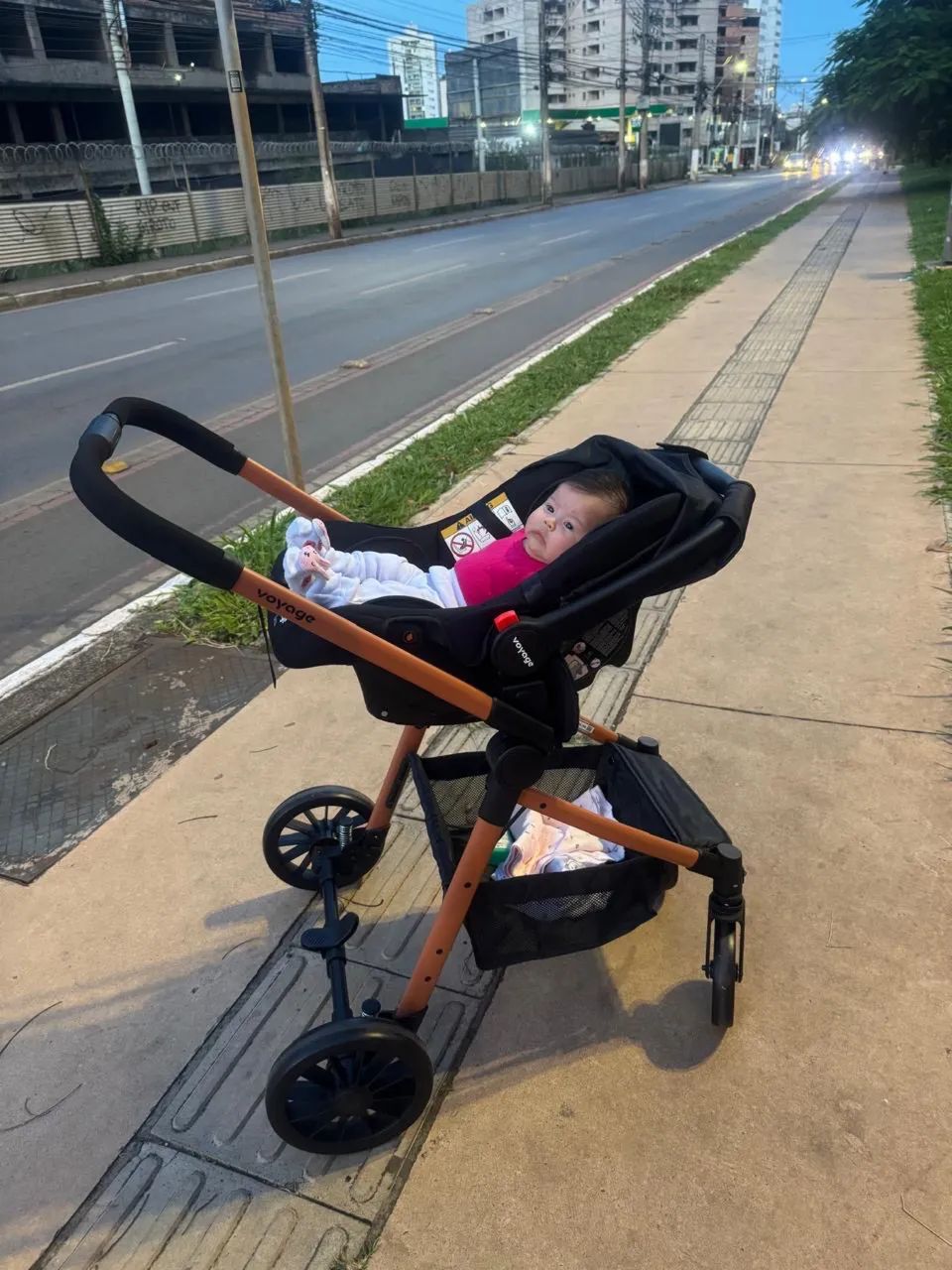 Carrinho E Bebê Conforto 3 Em 1 Prestige Duo Voyage - Foto 2