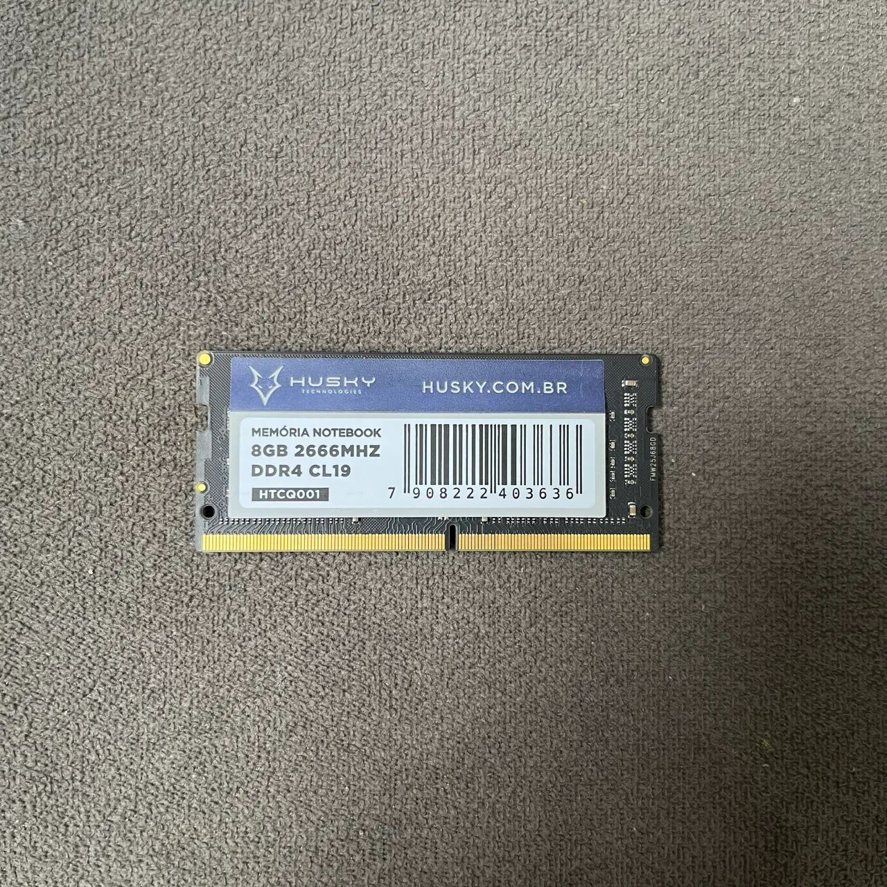 Notebook RAM Memory 8GB DDR4 2666MHz Husky CL19 (HTCQ001)