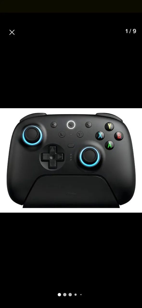 Controle 8bitdo ultimamente 2 v2 preto