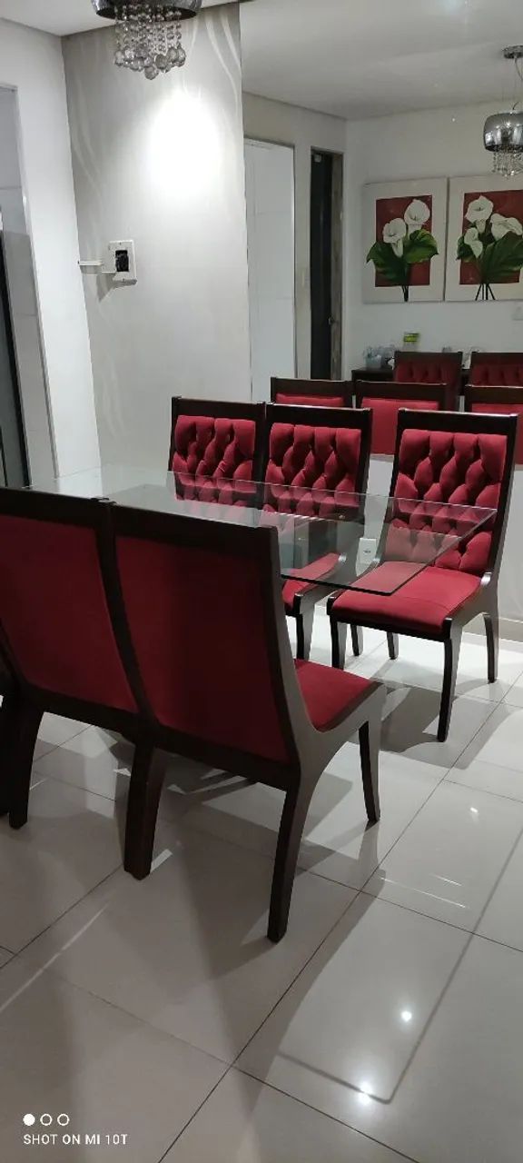 Jogo de mesa com madeira de alta densidade  - Foto 2