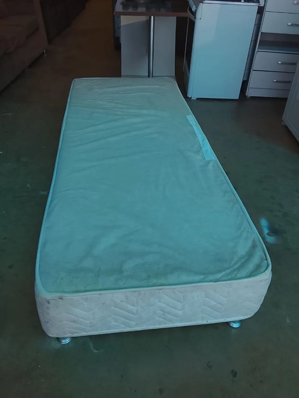 Cama box solteiro USADA ENTREGA dentro de Uberlândia MG  - Foto 3