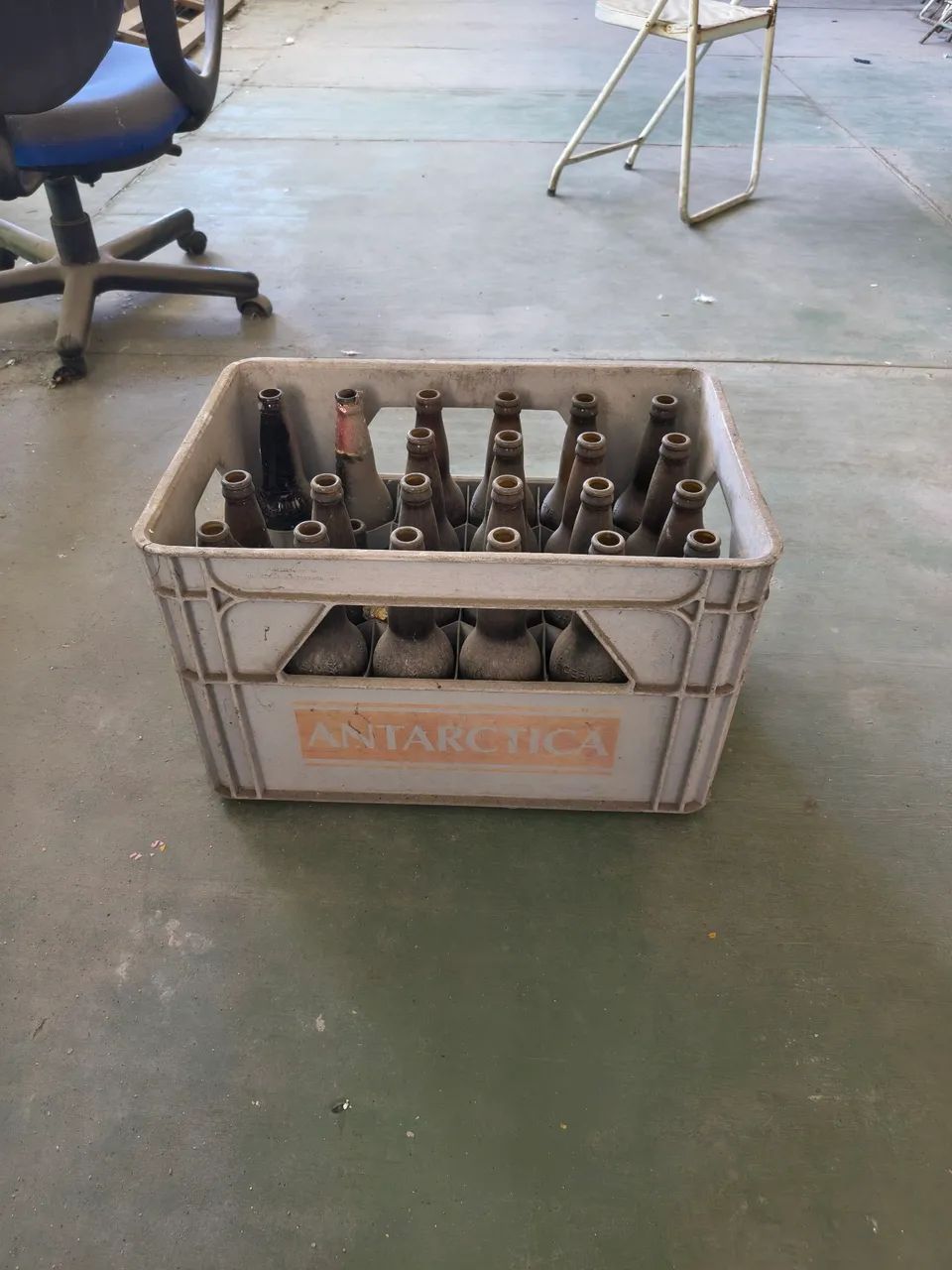 Caixa de garrafa 600ml com 22 garrafas