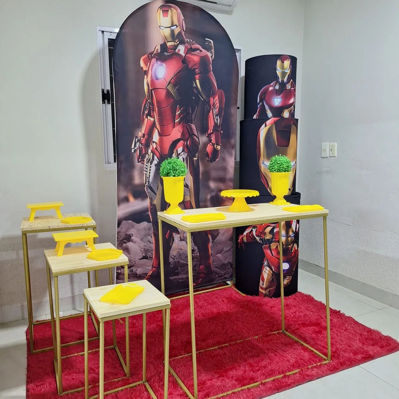 R$150,00 Decoração completa do HOMEM DE FERRO - Foto 4