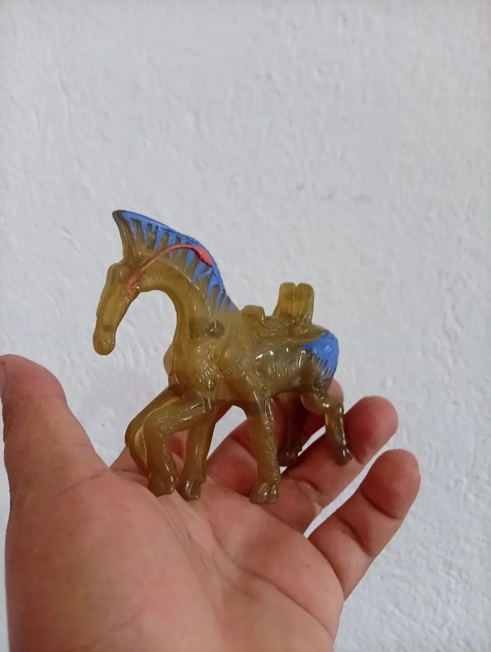 Boneco avatar e o cavalo - Foto 3