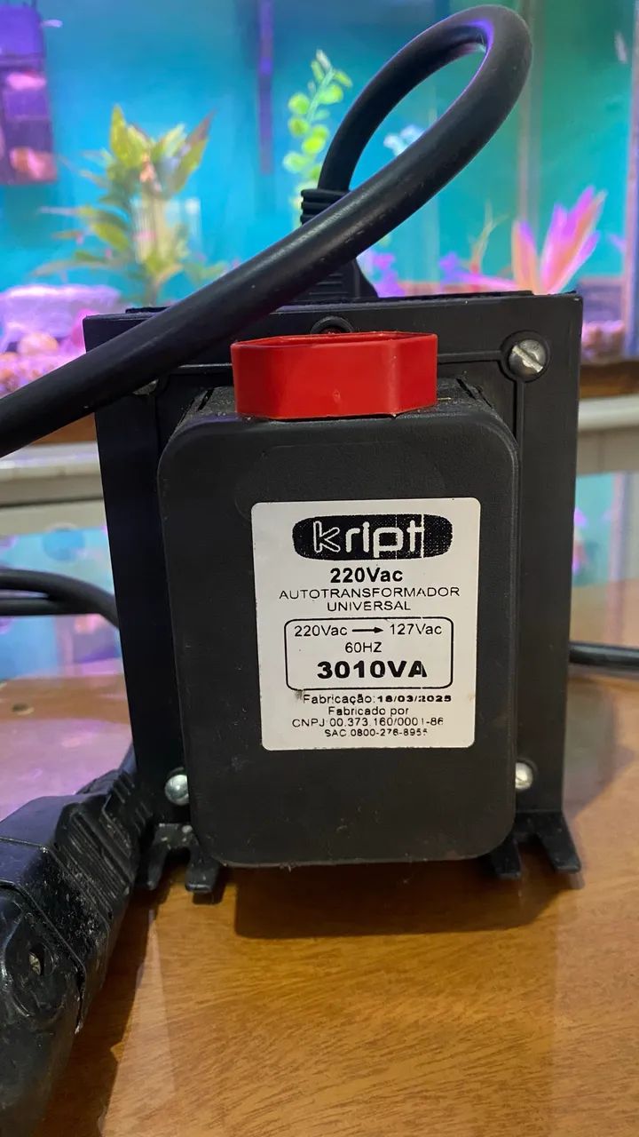 transformador universal da marca Kript com capacidade de 3010VA. - Foto 4