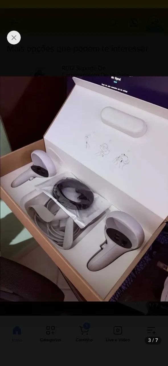 Oculus Vr Meta Quest 2 256gb (Usado) - Foto 2