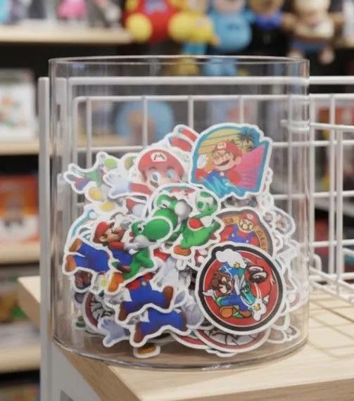 Kit adesivos vinil super Mario 