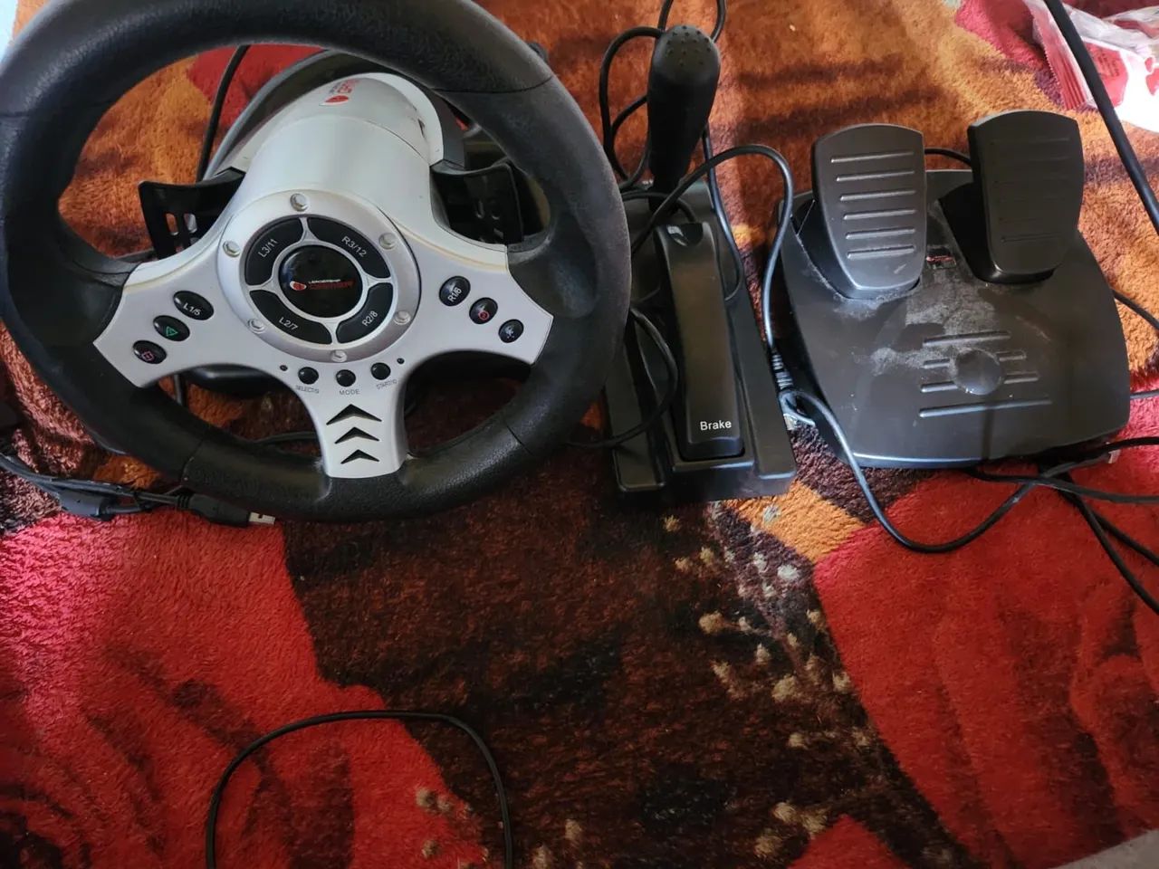 Volante pra Pc e ps2 - Foto 2