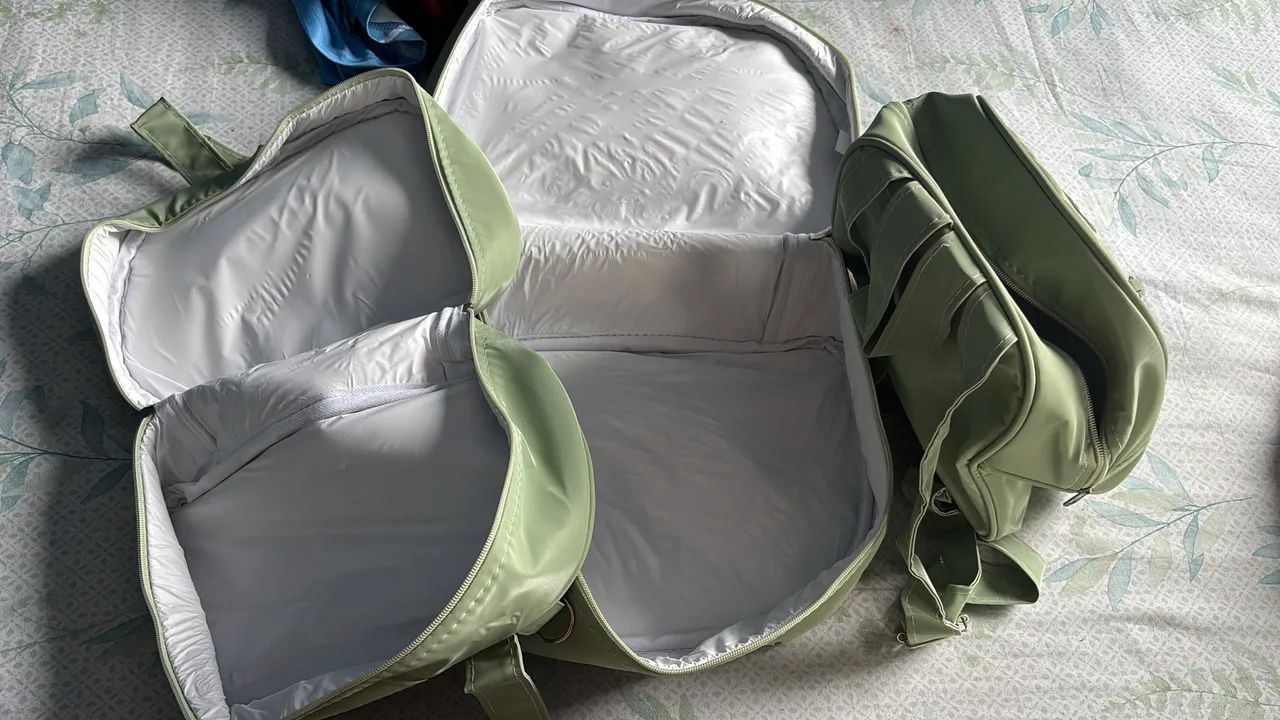 Bebê conforto e bolsa saída maternidade  - Foto 4