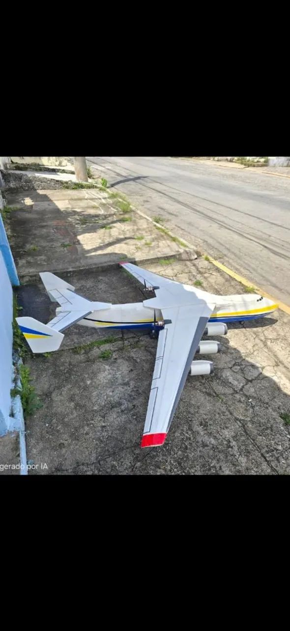 Aeromodelo Antonov AN 225 unico - Foto 3