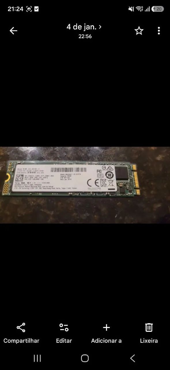 Ssd sata nvme