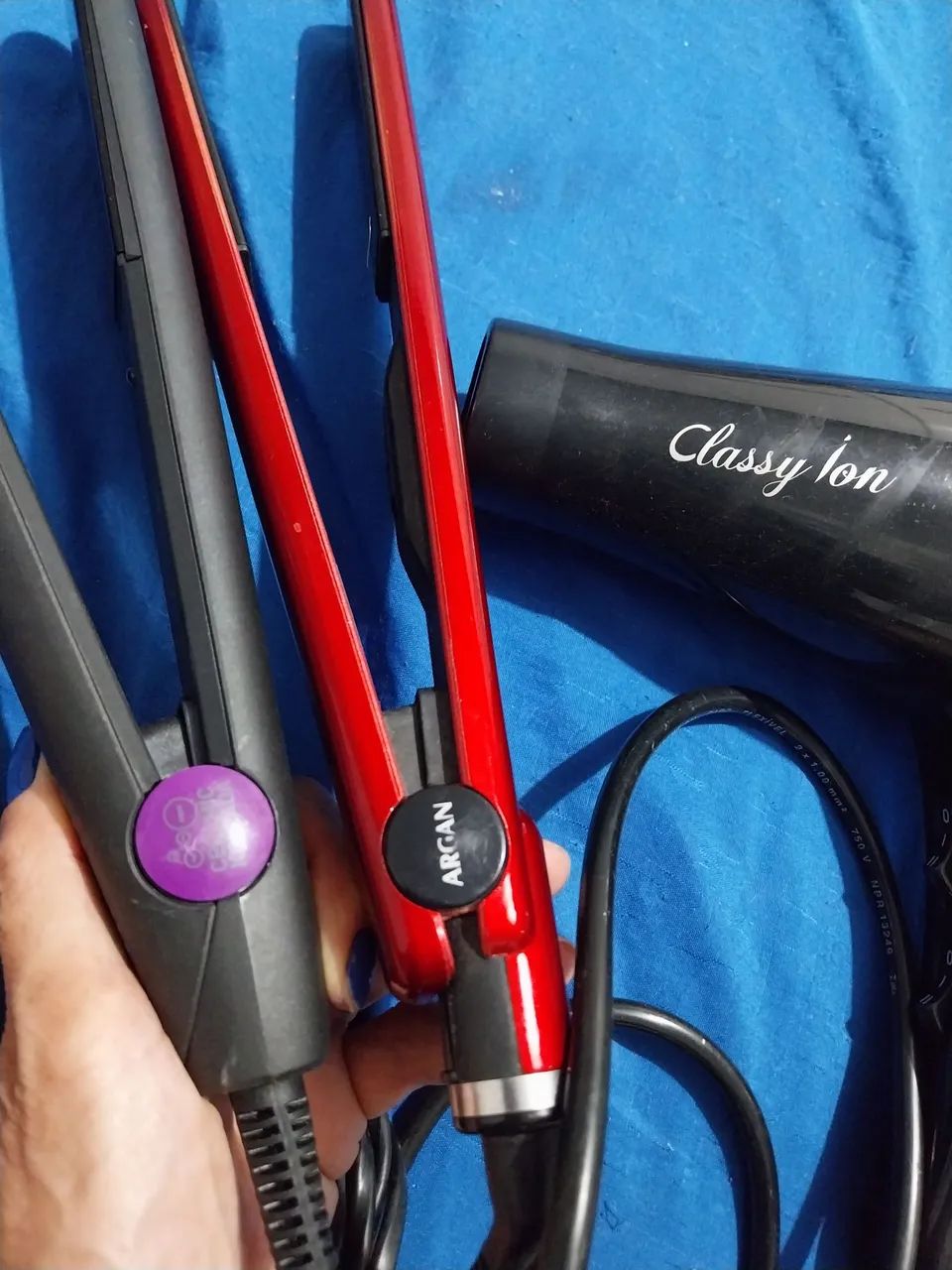 Secador e chapinha de cabelo  - Foto 4