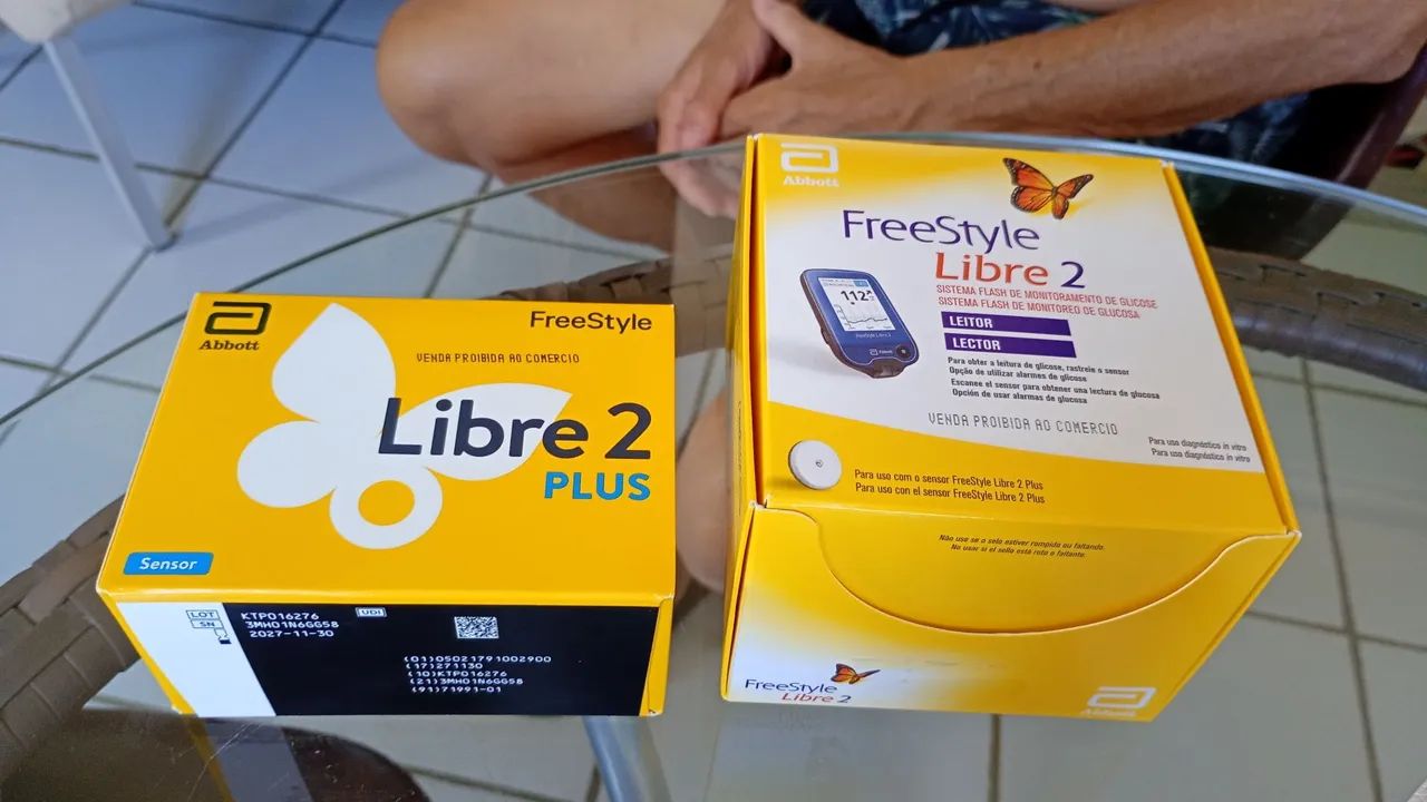 Monitor + Sensor Free Style Libre 2