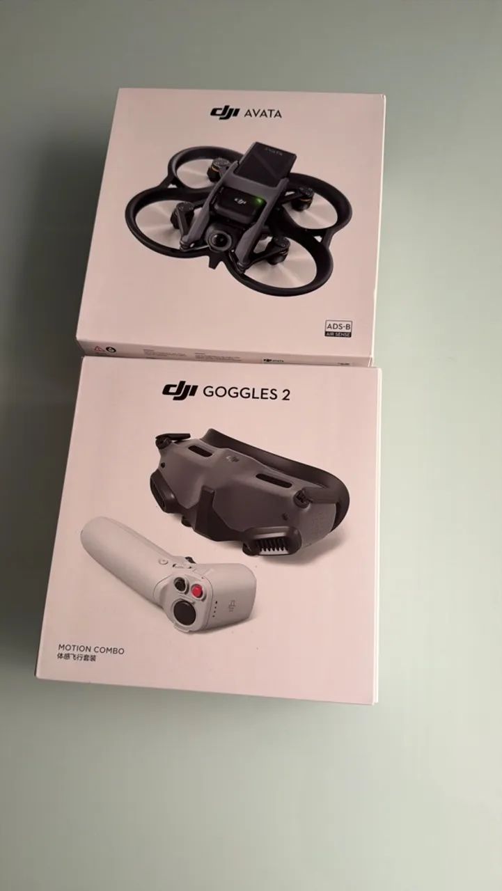 Drone DJI Avata 1 pouco uso com duas baterias