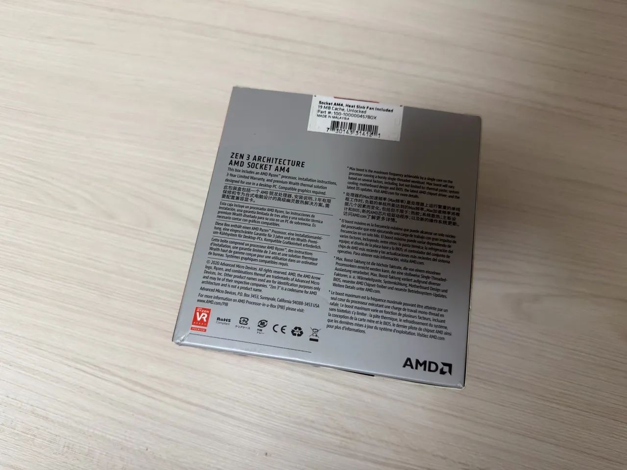 AMD Ryzen 5 5500 AM4 com Cooler Box - Foto 2