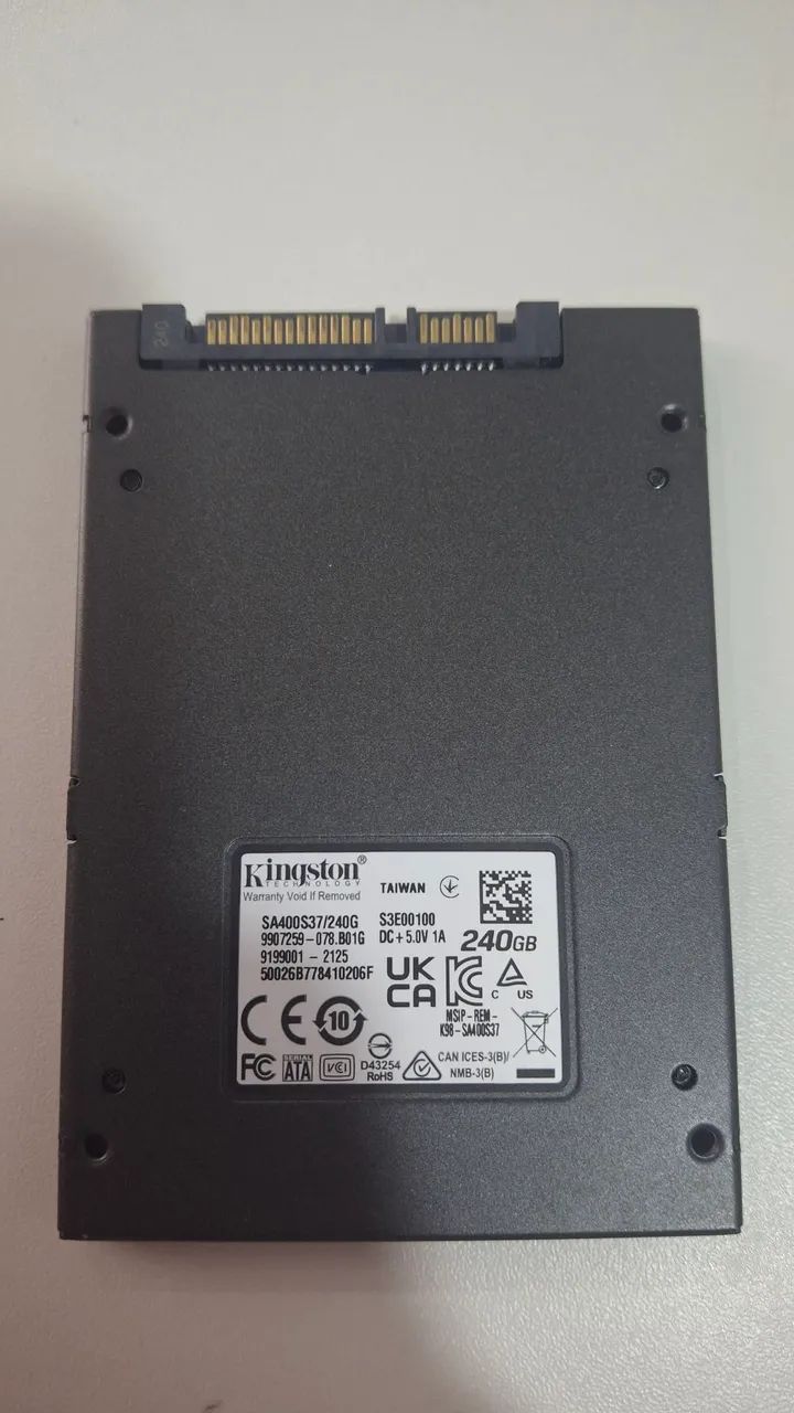 SSD 240GB SATA III ? Para PC ou Notebook<br> - Foto 3