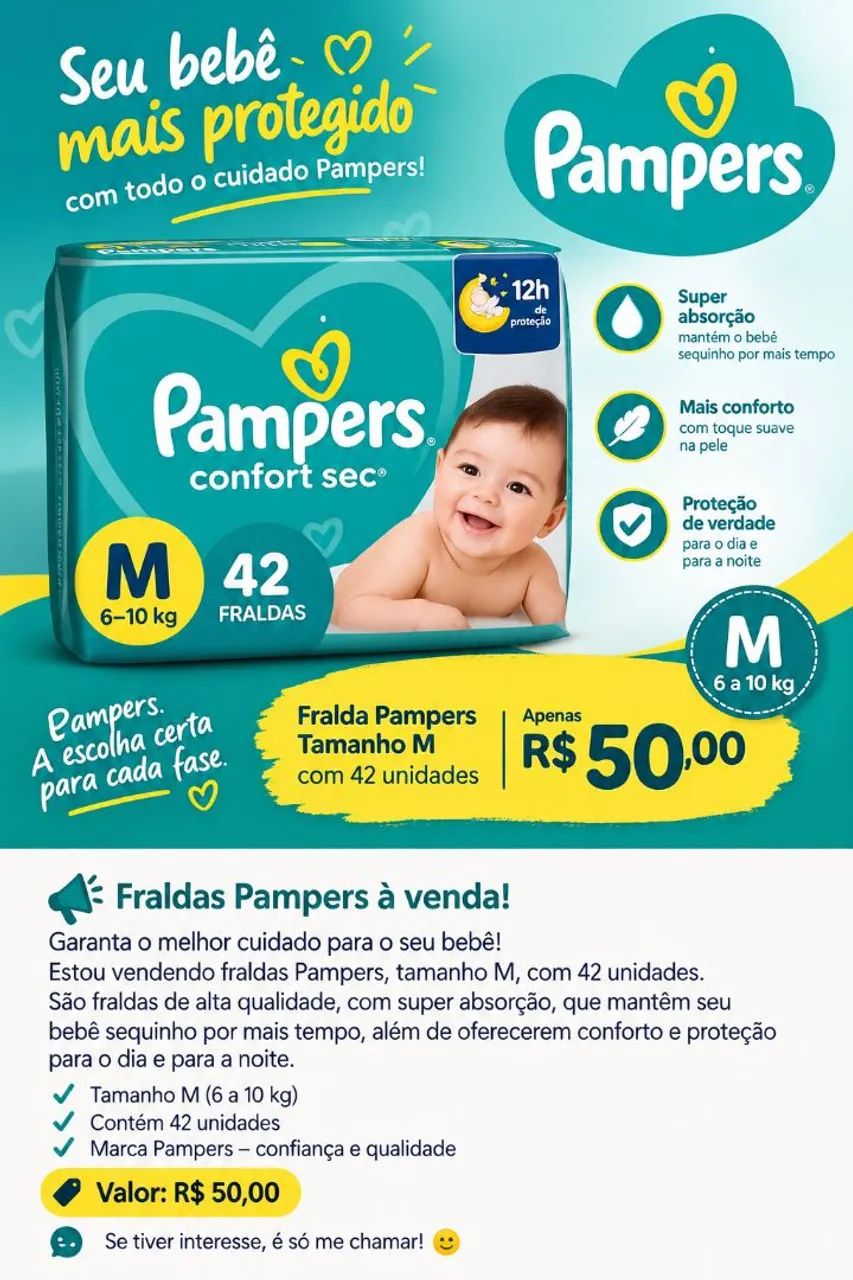 Fraldas Descartáveis 