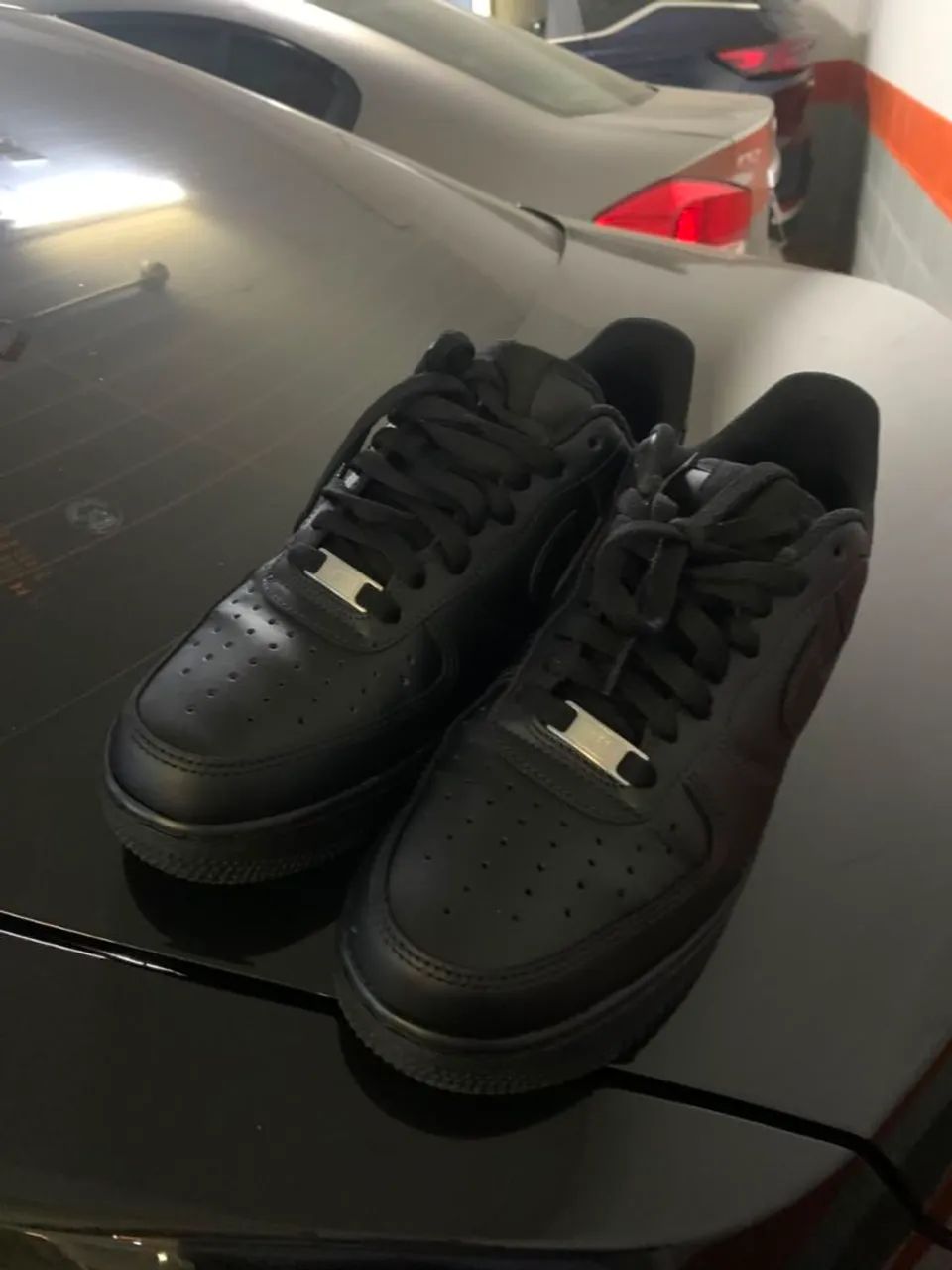 NIKE AIR FORCE ALL BLACK 