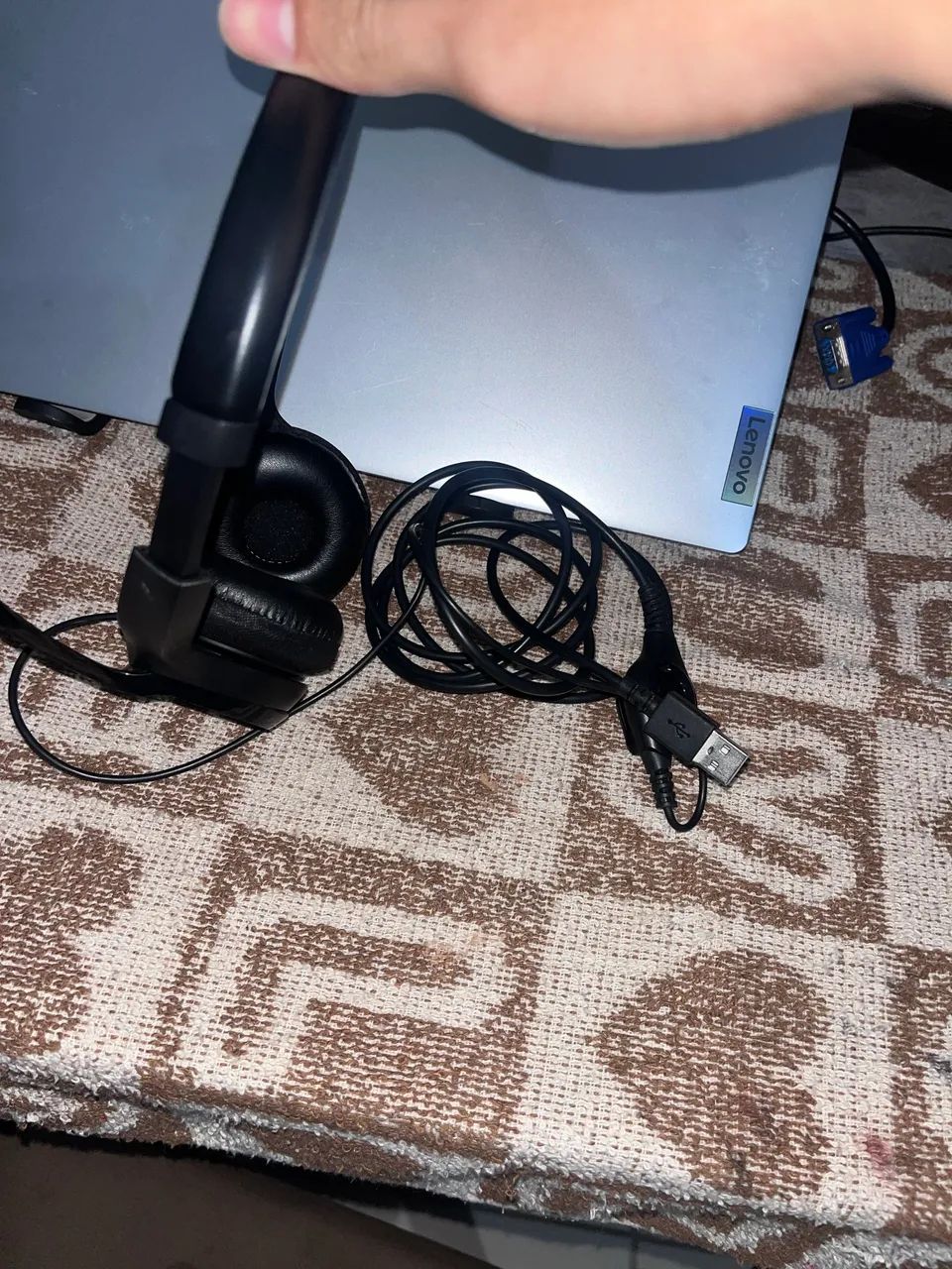 Headset Logitech H390 original, em excelente estado e pouquíssimo uso. - Foto 4