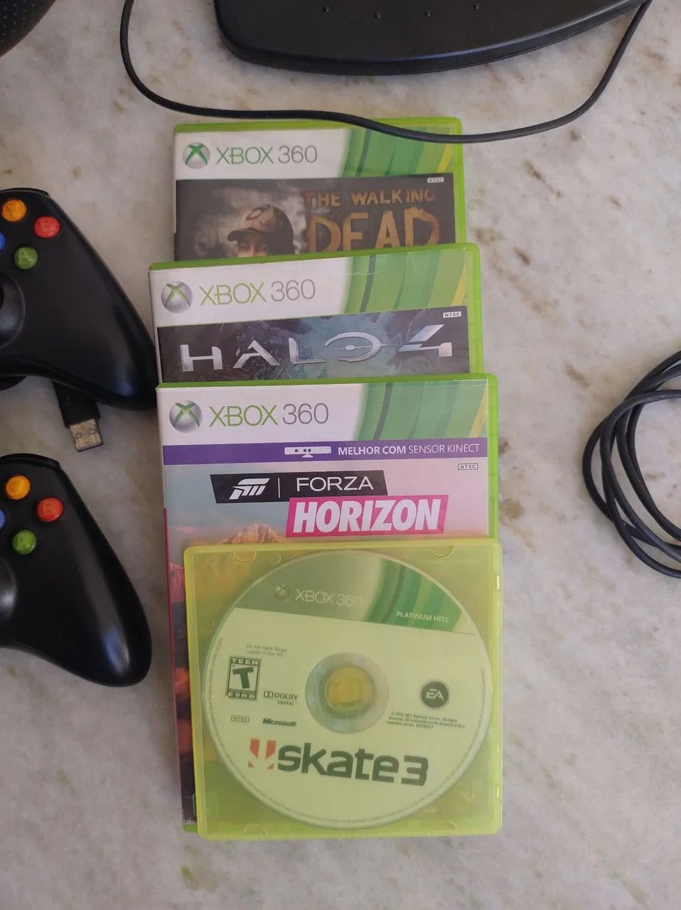 Xbox 360 com volante  - Foto 5