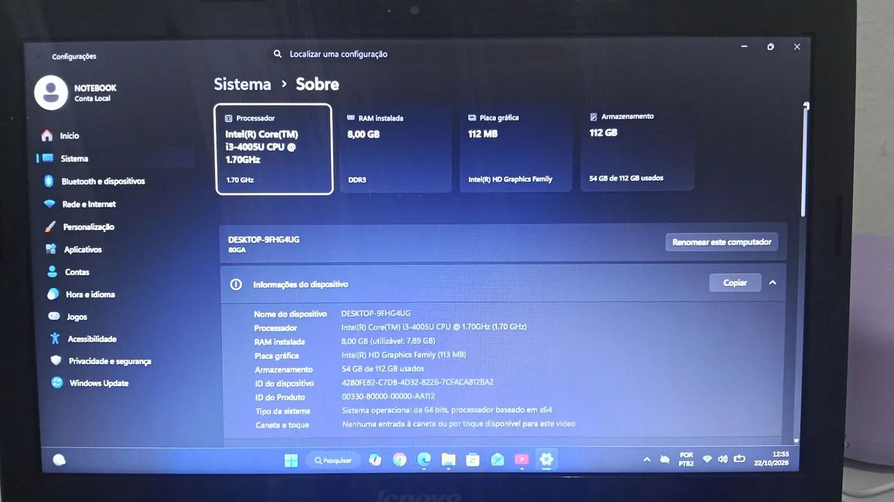 Vendo notebook Lenovo  - Foto 3