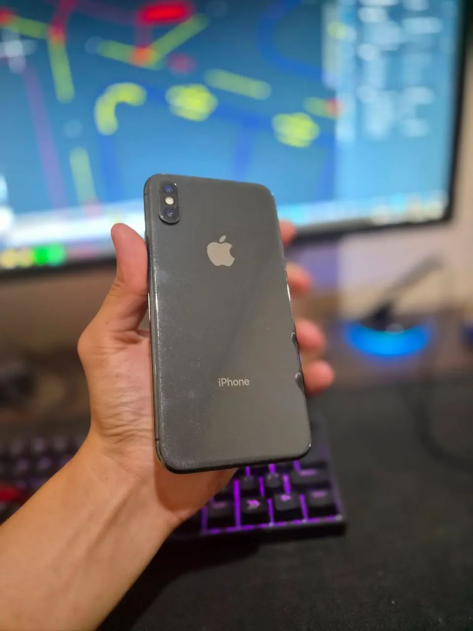 Iphone X 256gb Preto - Todas Funcionalidades ok - Foto 2