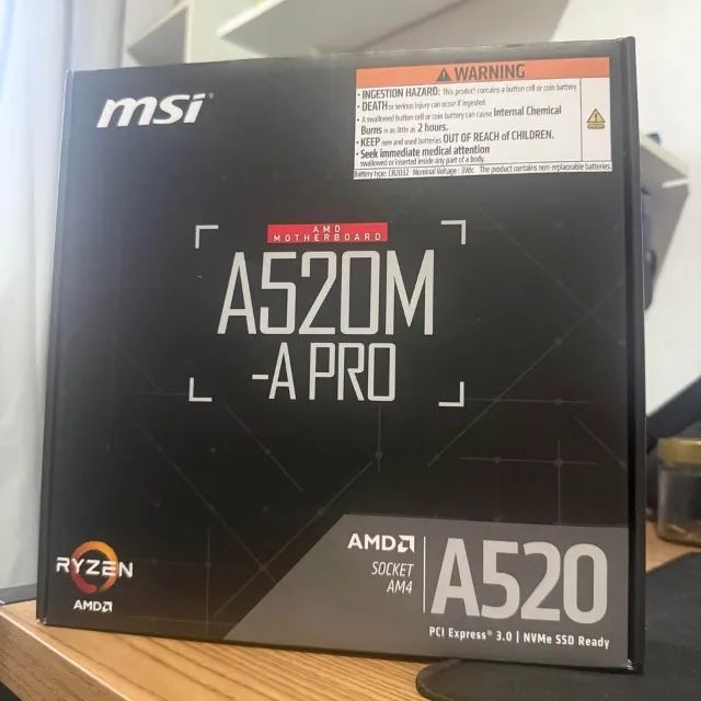 Placa mae 520 MSI pro am4