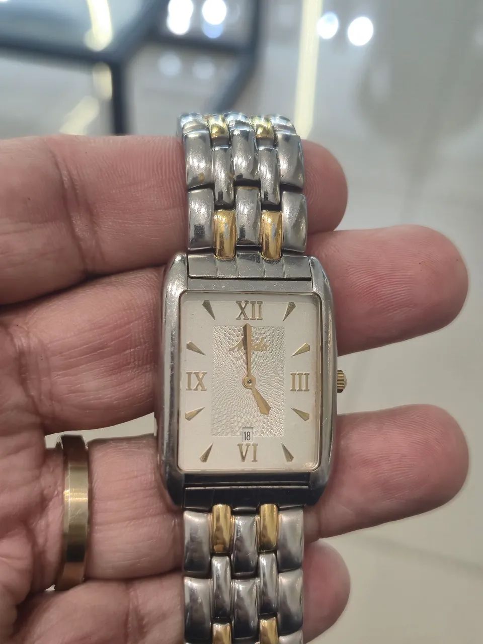 Relógio MIDO TANK À QUARTZ  -   ÓTIMO ESTADO - Foto 4